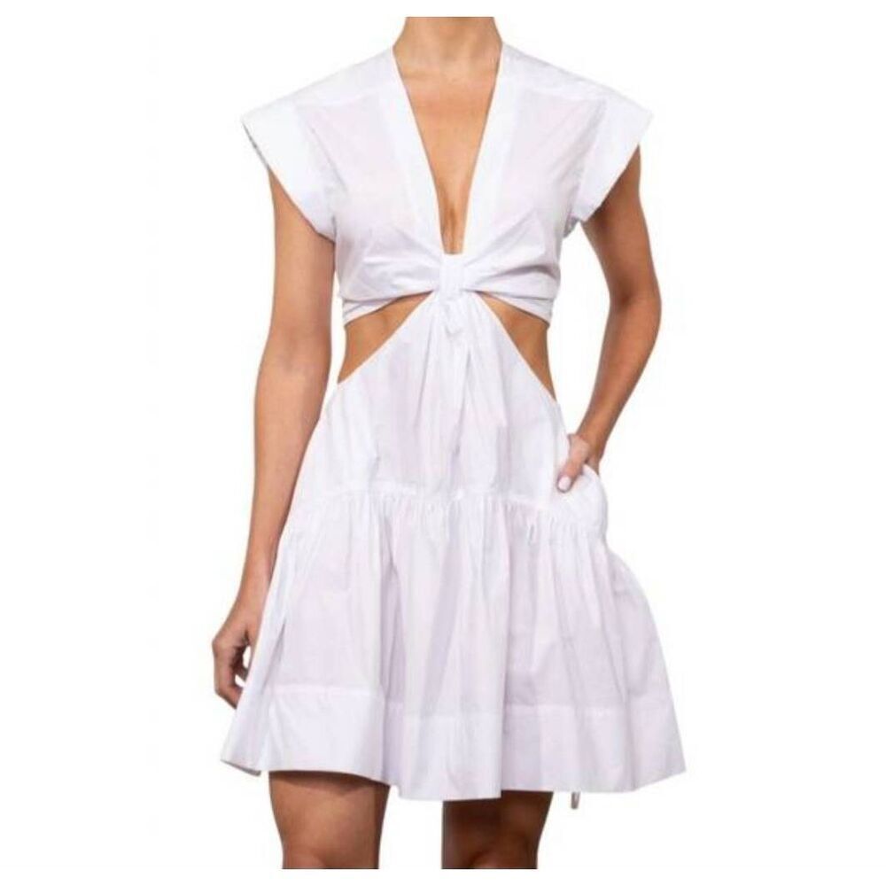 THE FEMM Corina dress in white Sz Medium